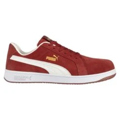 Men's Puma Safety Iconic Low Composite Toe EH Safe -Reebok Store 0 650 puma safety iconic low composite toe eh safe red white