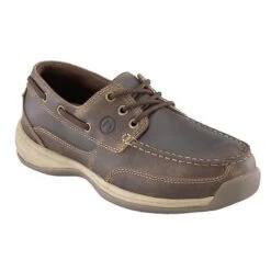 Women's Rockport Works Sailing Club Boat Shoe Steel Toe -Reebok Store 0 650 rockport works sailing club boat shoe steel toe brown2