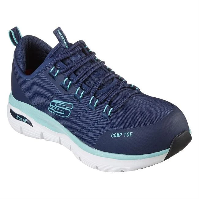 Women's Skechers Work Arch Fit Ebinal Composite Toe 1 Women's Skechers Work Arch Fit Ebinal Composite Toe