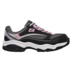 Women's Skechers Work Biscoe Steel Toe -Reebok Store 1 650 skechers work biscoe steel toe black gray
