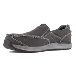 Men's Rockport Works Langdon Casual Slip-On Composite Toe -Reebok Store 2 650 rockport works langdon casual slip on composite toe charcoal