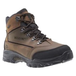 Men's Wolverine 6" Spencer Mid-Cut Hiker Waterproof Boots -Reebok Store 2 650 wolverine 6 spencer mid cut hiker waterproof black brown
