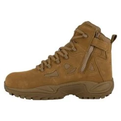 Men's Reebok 6" Rapid Response RB Composite Toe Side-Zip Boots -Reebok Store 3 650 reebok 6 rapid response rb composite toe side zip coyote brown