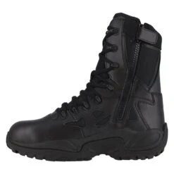 Men's Reebok 8" Rapid Response RB Composite Toe Side-Zip Boots -Reebok Store 3 650 reebok 8 rapid response rb composite toe side zip black1