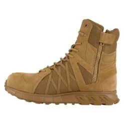 Men's Reebok 8" Trailgrip Tactical Composite Toe Side Zip Boots -Reebok Store 3 650 reebok 8 trailgrip tactical composite toe side zip coyote brown