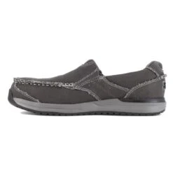 Men's Rockport Works Langdon Casual Slip-On Composite Toe -Reebok Store 3 650 rockport works langdon casual slip on composite toe charcoal