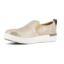 Women's Rockport Works Parissa Classic Slip-On Composite Toe -Reebok Store 3 650 rockport works parissa classic slip on composite toe gold