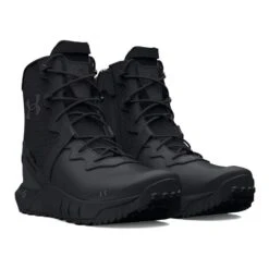 Men's Under Armour MG Valsetz Leather Side-Zip Waterproof Boots -Reebok Store 3 650 under armour mg valsetz leather side zip waterproof boots black